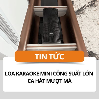 Loa karaoke mini công suất lớn ca hát mượt mà