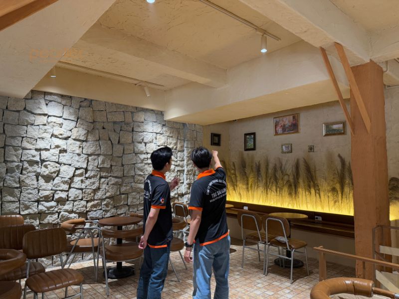 am thanh quan cafe pearller