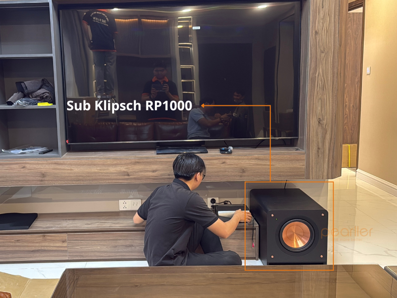 sub klipsch rp1000