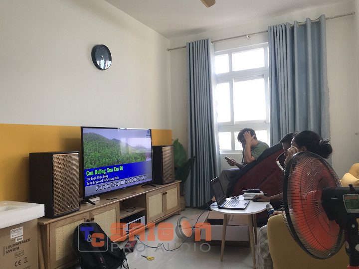 dan karaoke gia dinh cho chung cu