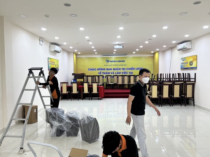 lắp đặt âm thanh văn phòng NamA Bank (13)