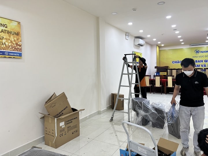 lắp đặt âm thanh văn phòng NamA Bank (15)