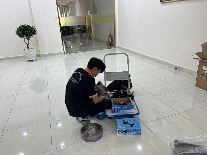 lắp đặt âm thanh văn phòng NamA Bank (9)