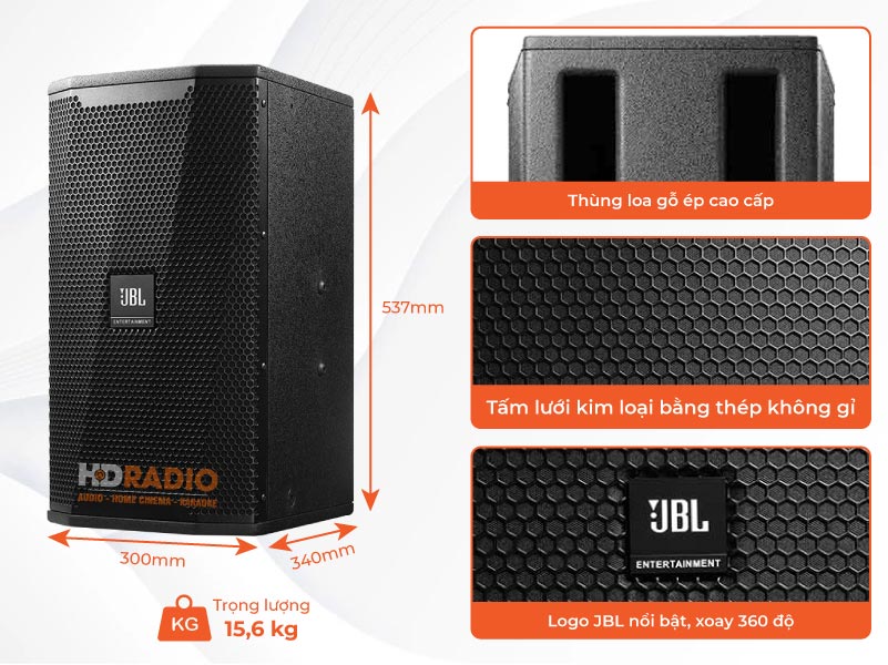 loa jbl kps1 kich thuoc