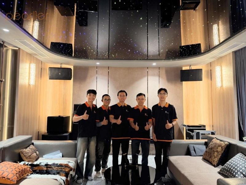 lap dat dan karaoke jbl cho phong giai tri nha chi huong tai hoc mon