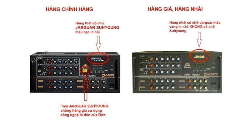 6cach phan biet amply jarguar that va gia