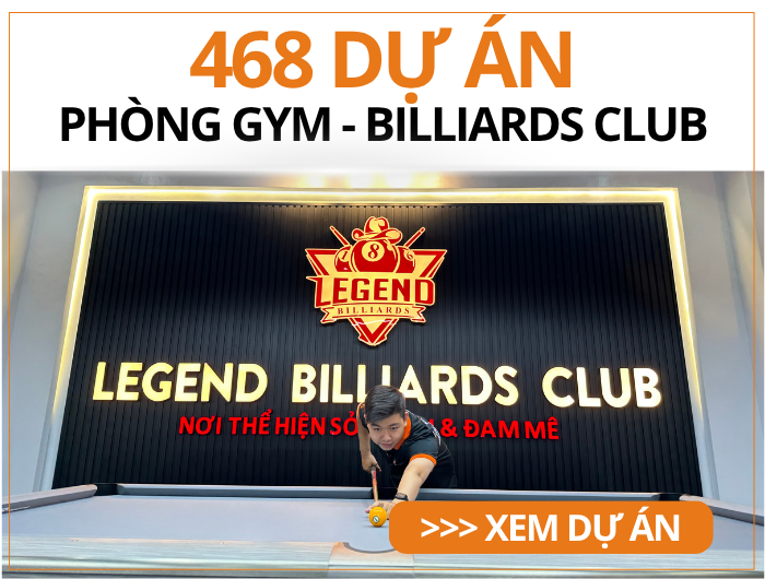 Âm thanh phòng Gym - Bida Club