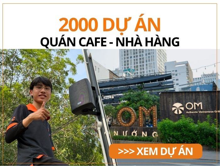 Âm thanh Nhà hàng - Cafe