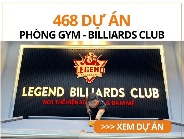 Âm thanh phòng Gym - Bida Club