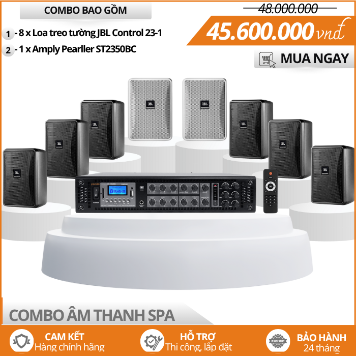 Bộ Dàn Loa Nghe Nhạc JBL Control 23-1 Cho Spa