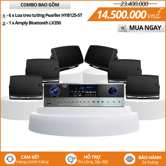 dan loa treo tuong nho gon