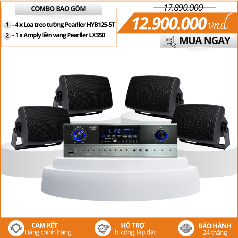 bo 4 loa nghe nhac thuong mai