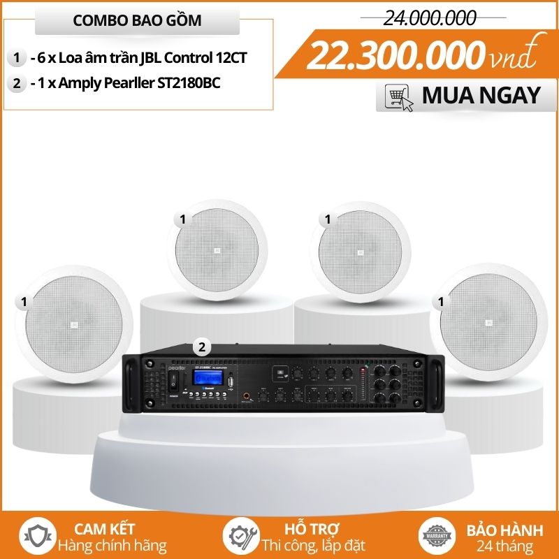 combo loa am tran jbl control 12ct