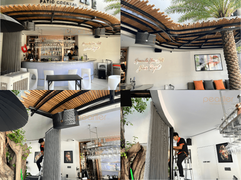 lap dat loa cho quan cafe bo 2 loa pearller k16 4
