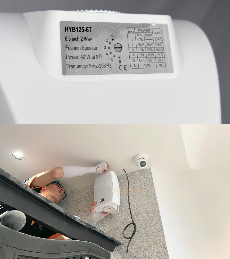 1pearller hyb125 6tw loa nghe nhac cao cap 40w