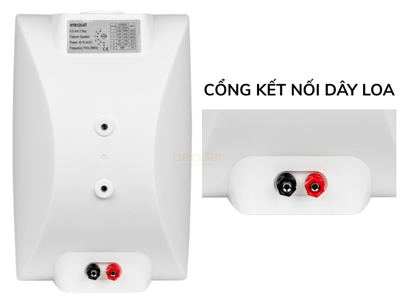 pearller hyb125 6tw loa nghe nhac cao cap