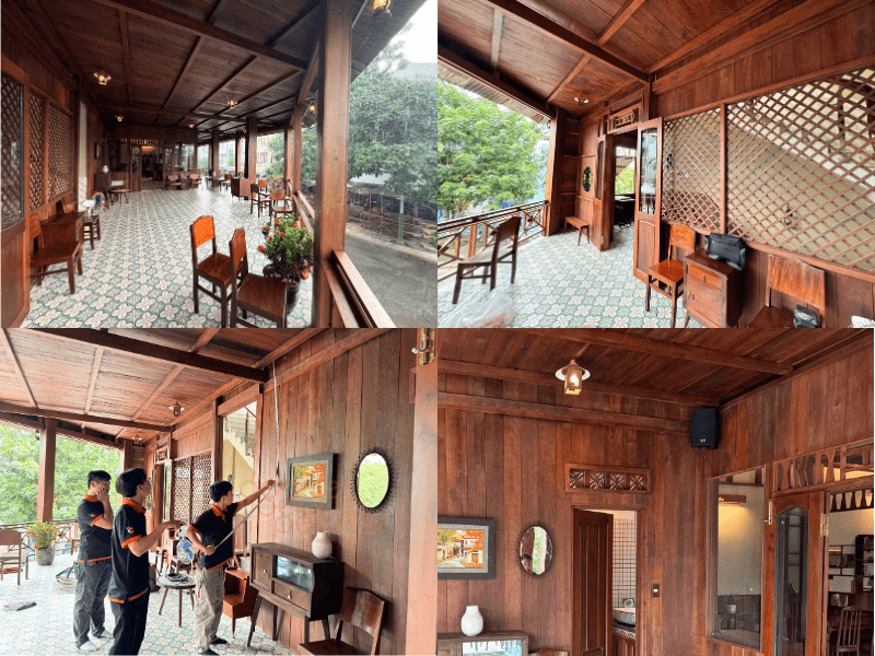 dan loa cho quan cafe nghe nhac hay pearller 2