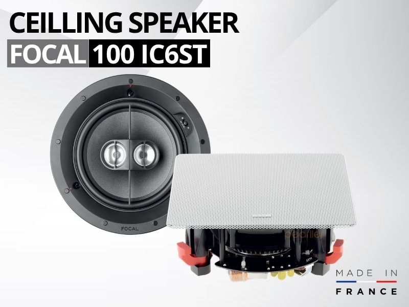 loa am tran mat luoi vuong focal 100 ic6st