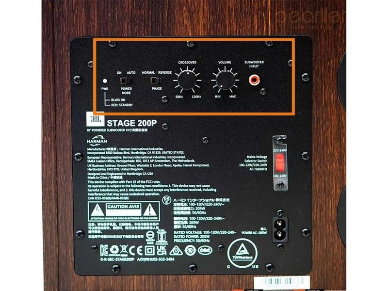 loa sub điện jbl stage 200p