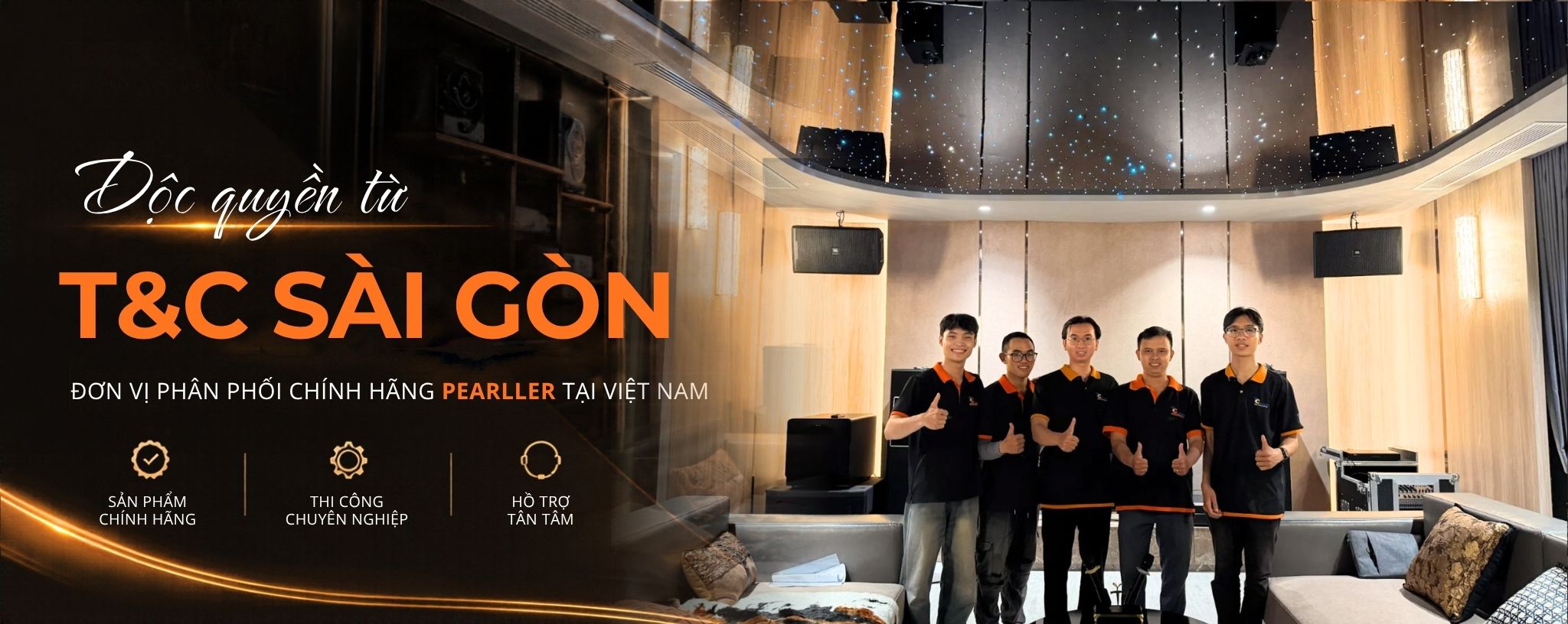 Pearller độc quyền từ T&C Sài Gòn Audio