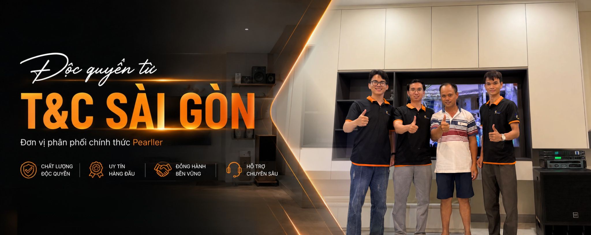 Pearller độc quyền từ T&C Sài Gòn Audio