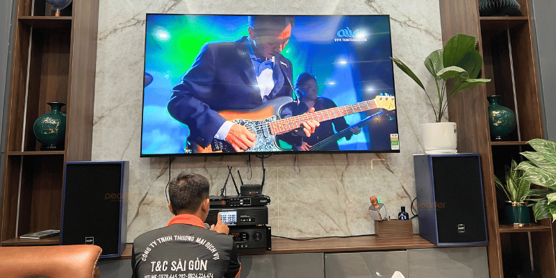 3dan loa karaoke gia dinh