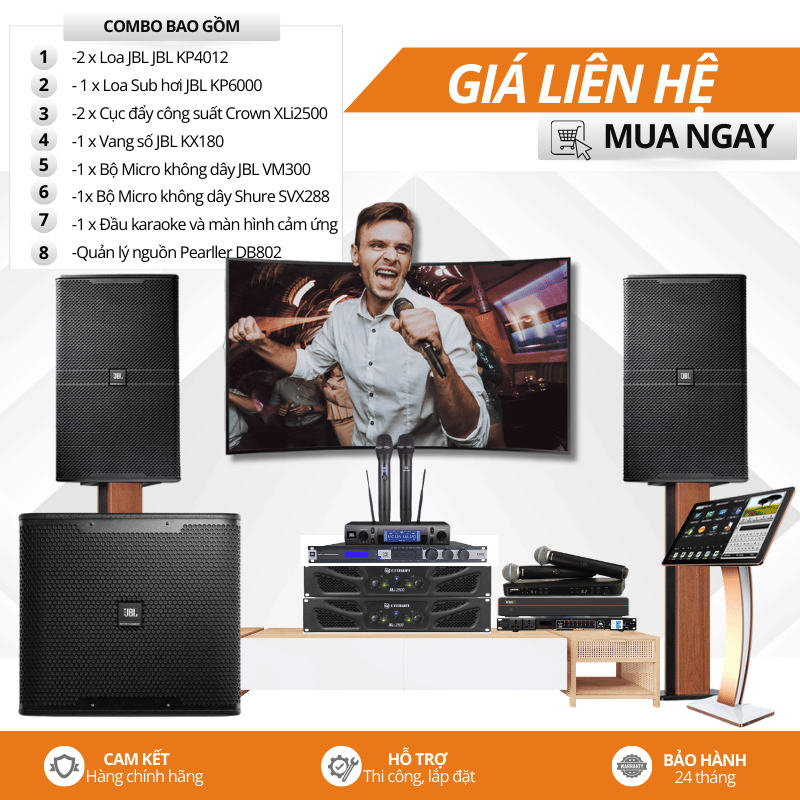 dan karaoke gia dinh cao cap jbl kp4012