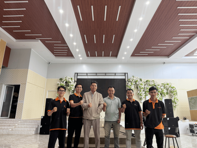 am thanh su kien chuyen nghiep